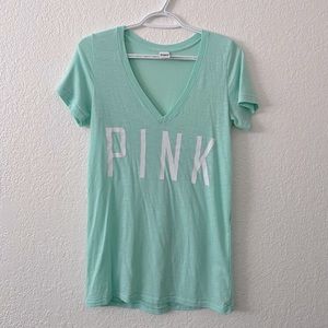 Victoria‘s Secret Pink T-Shirt -  V Neck - EUC